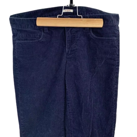 J. Crew 28r Matchstick Navy Corduroy Straight - Picture 3 of 5